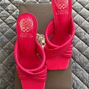 Vince Camuto Women's Bold Red Heels